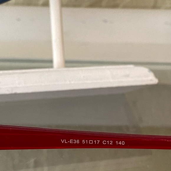 Glasses Frames Red Tortoise Shell - Picture 5 of 5